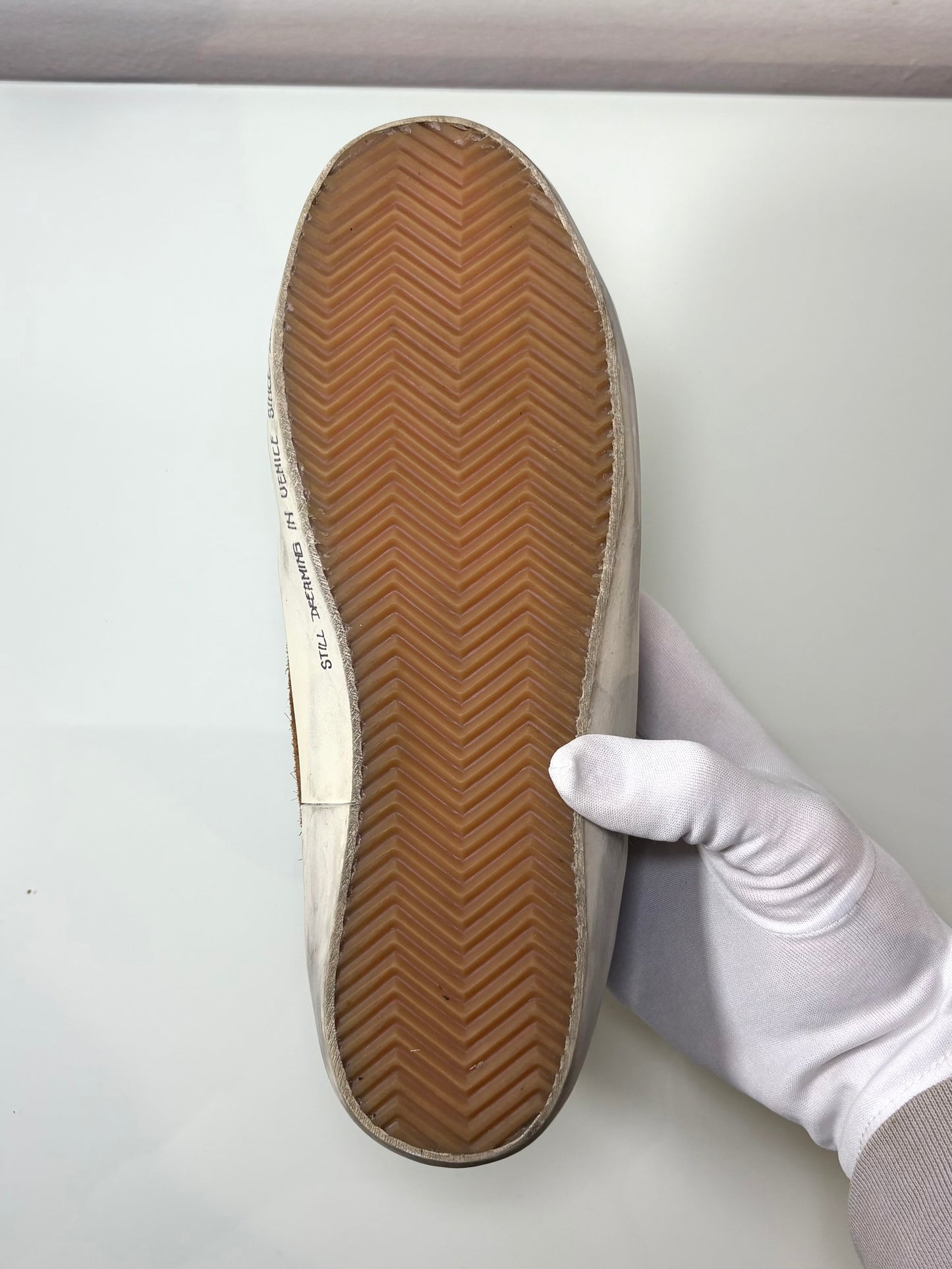 Golden goose Superstar- Penstar marrone/ blu 40