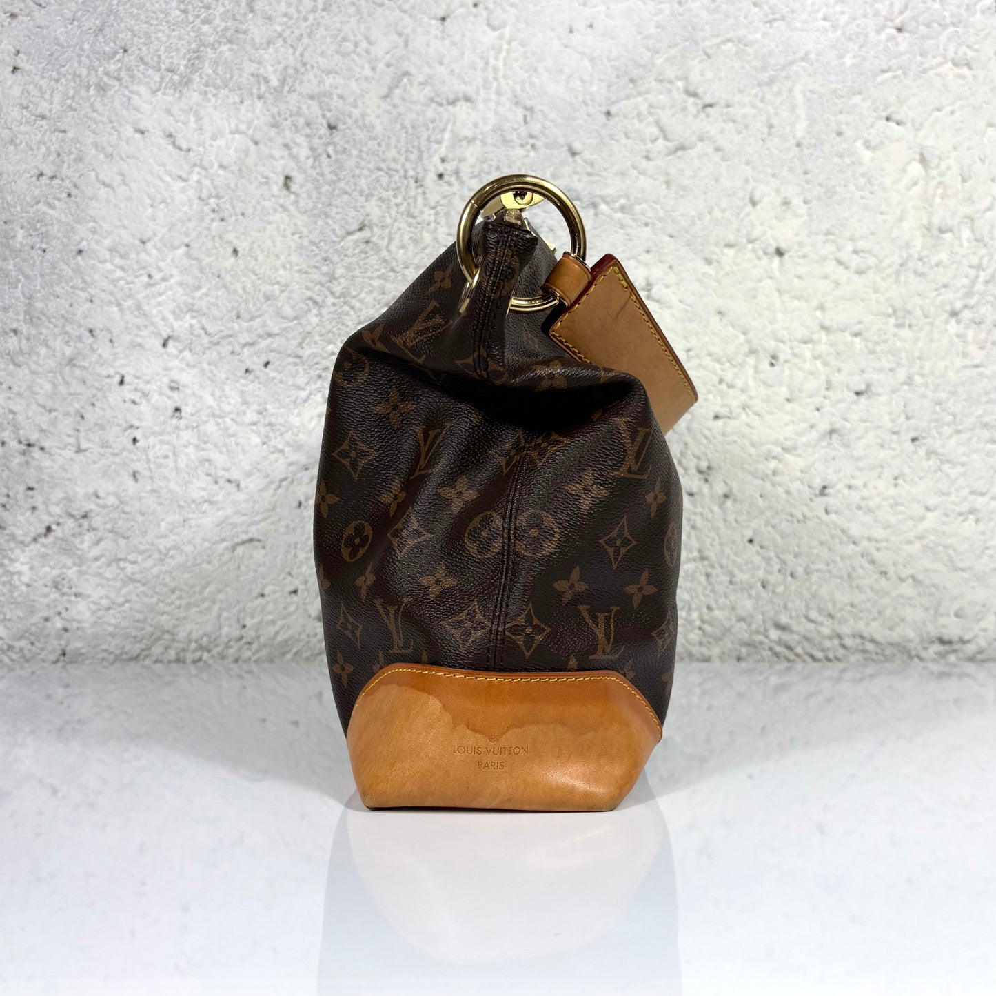 Louis Vuitton Berri MM monogram marrone e rifiniture in vacchetta
