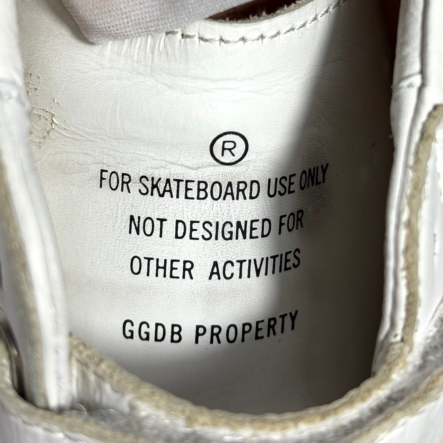 Golden goose Old school bianche, stella rossa e tallone verde 37