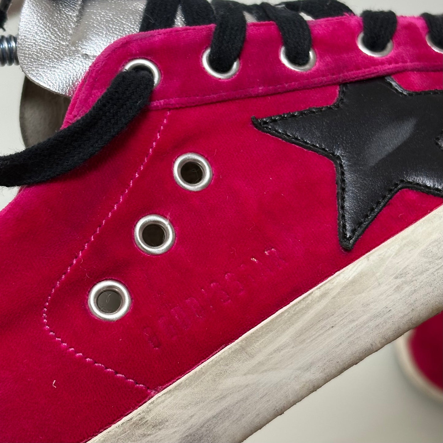 Golden goose Superstar rosso Bordeaux 38