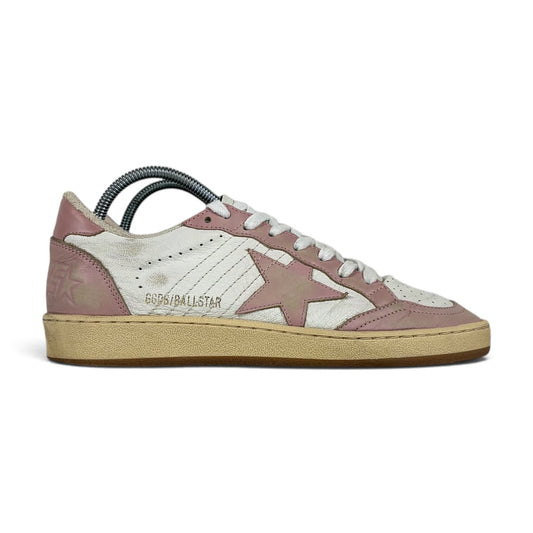 Golden goose Ballstar bianche e rosa 37