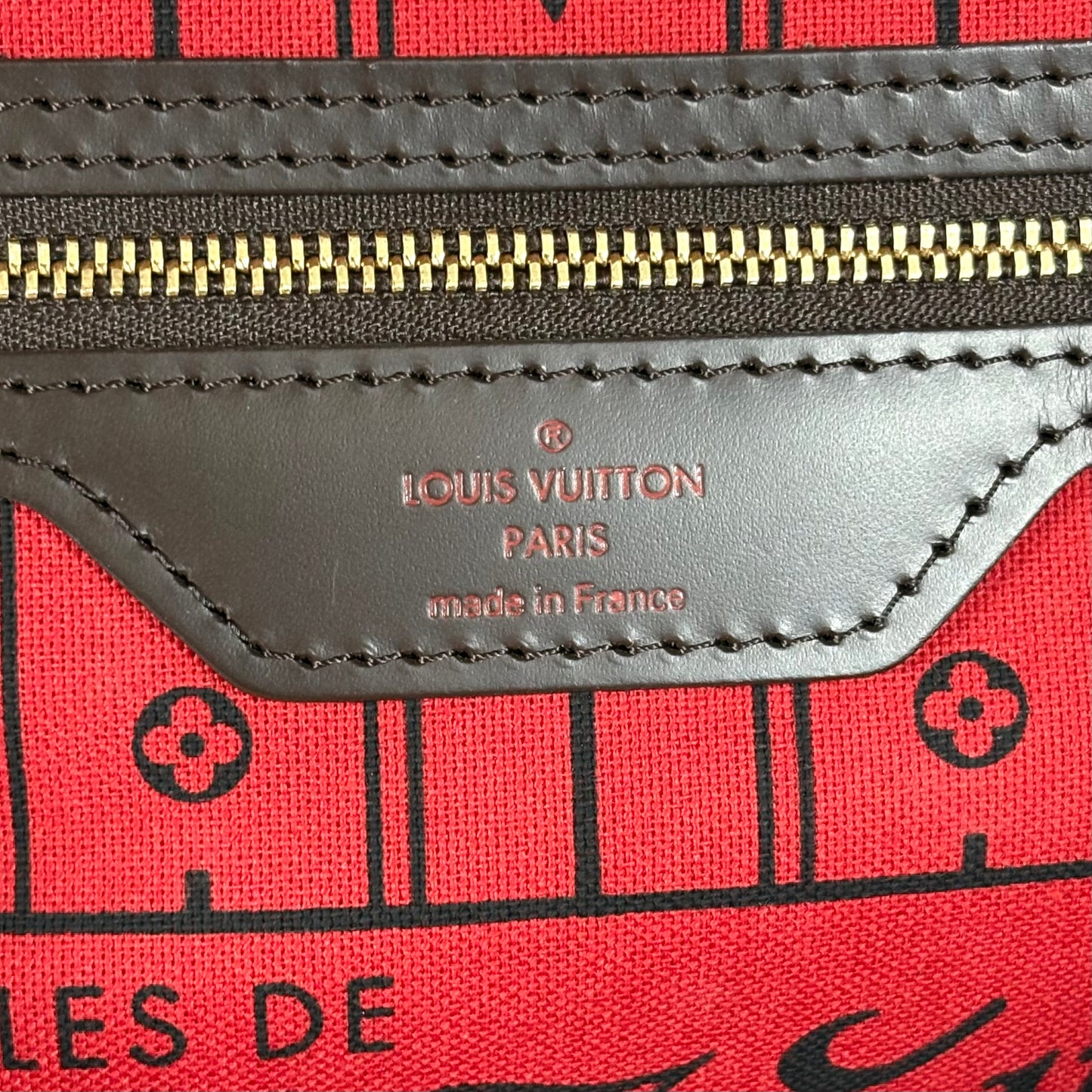 Louis Vuitton Neverfull MM DAMIER ÉBÈNE