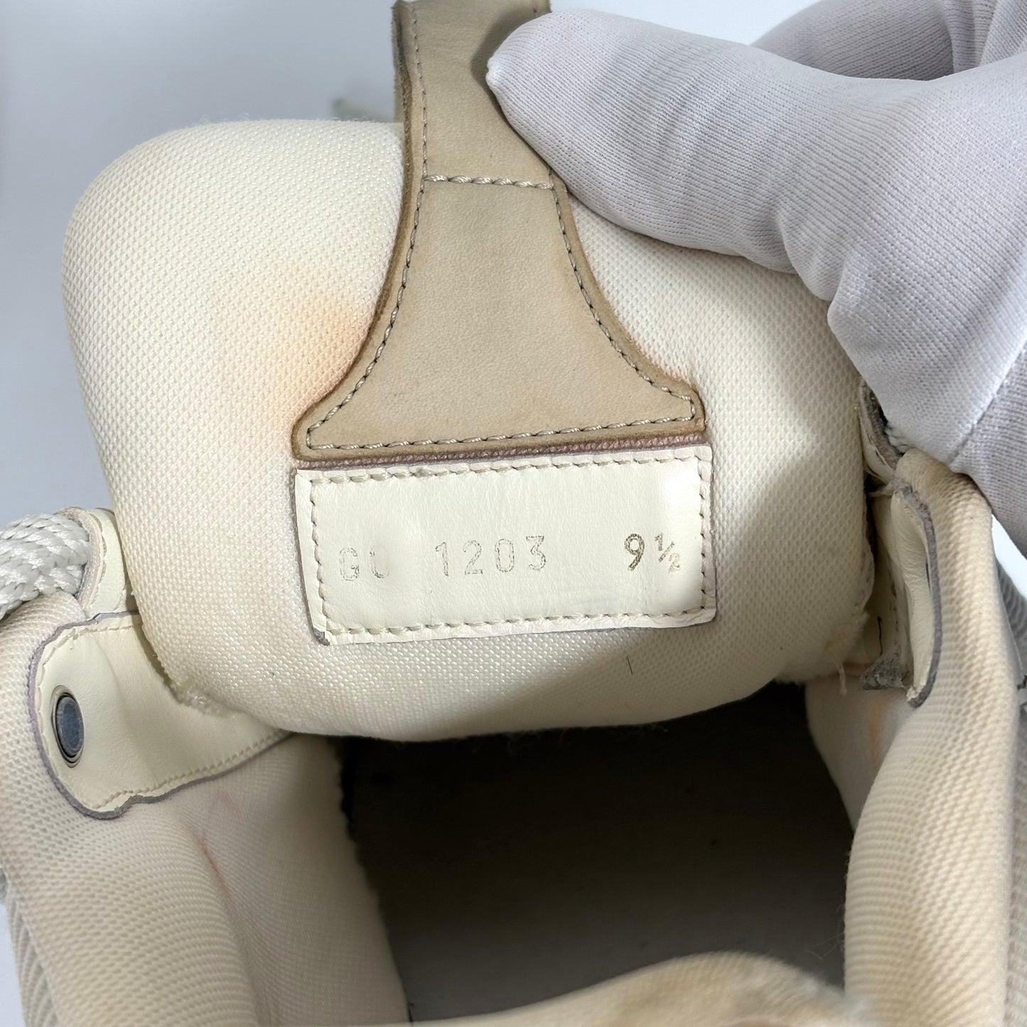 Louis Vuitton Skate beige e bianco 44