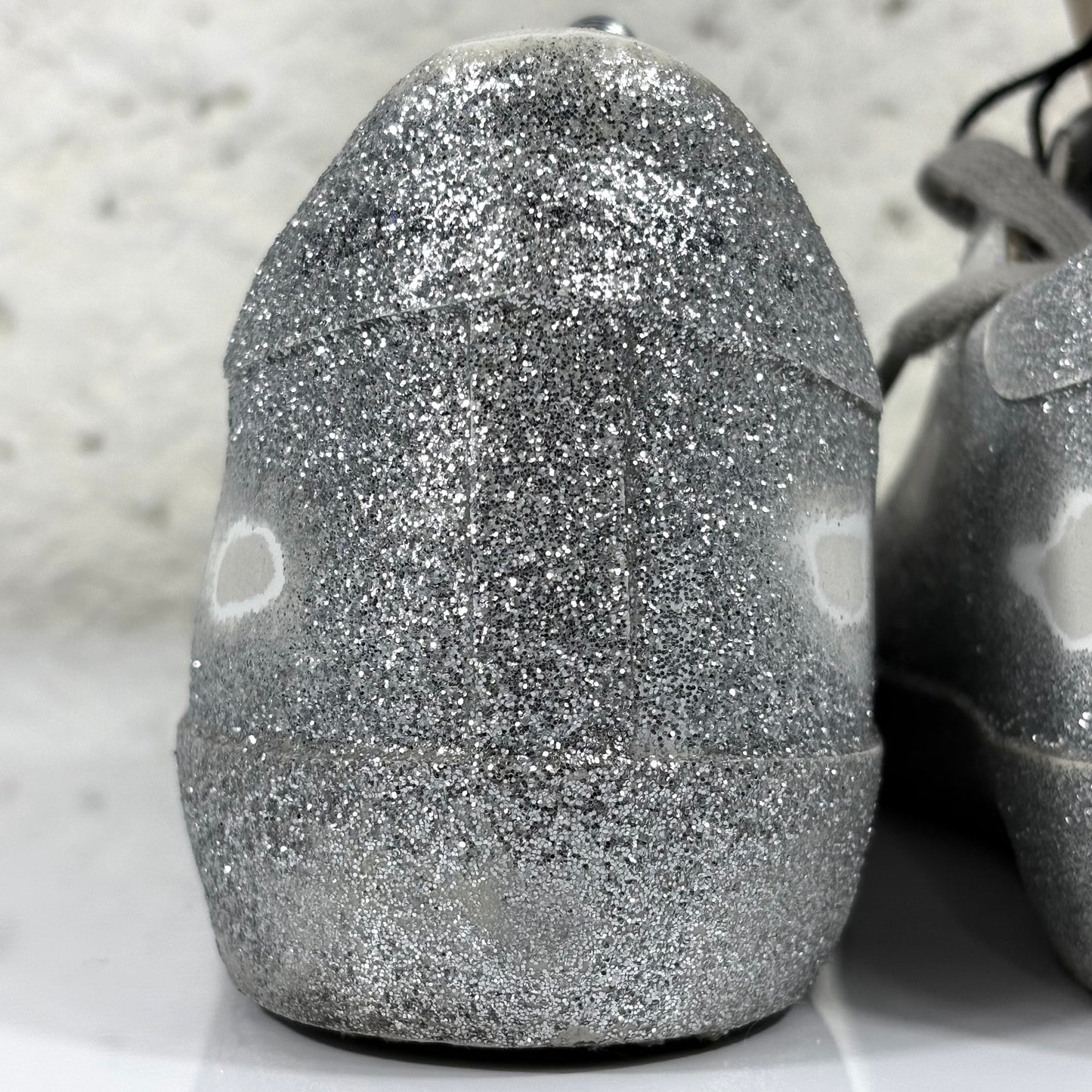 Golden goose Superstar glitter argento 36