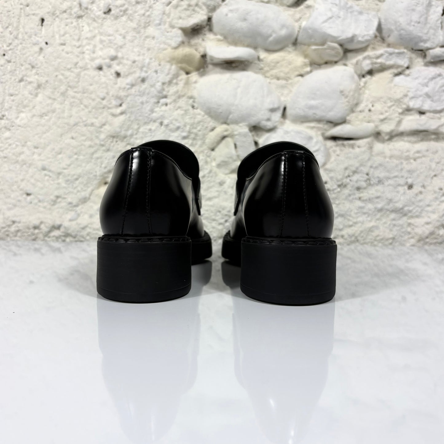 Prada Chocolate Loafers nero 37,5