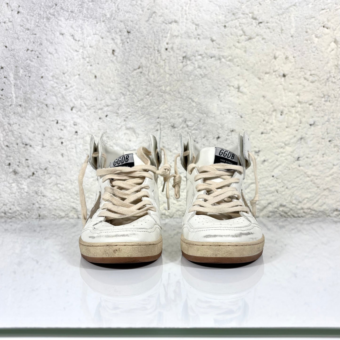 Golden goose Sky star bianche e oro 41