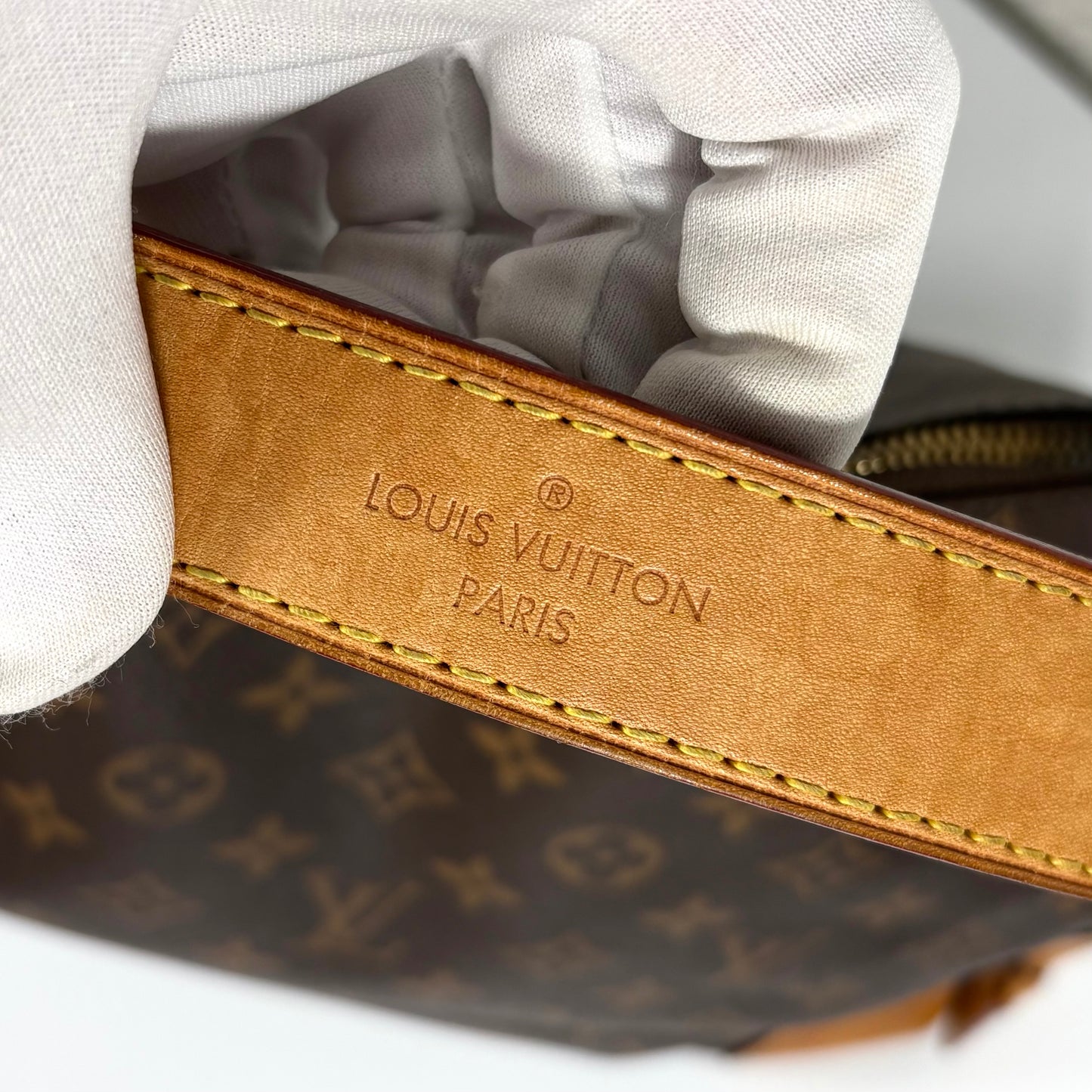 Louis Vuitton Berri MM monogram marrone e rifiniture in vacchetta