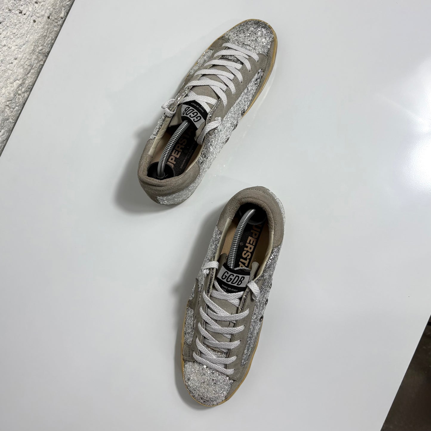 Golden goose Superstar colorazione “cristallo” con paillettes 39