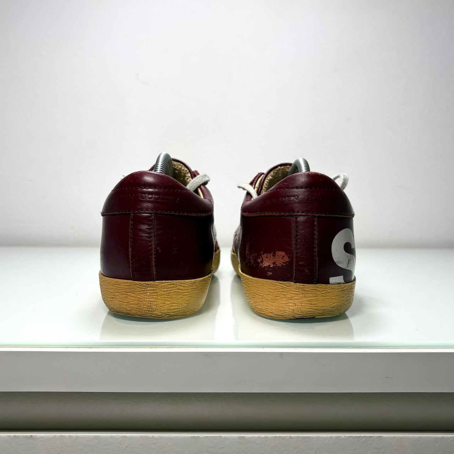 Golden goose Superstar bordeaux scritta laterale “STAR” 39