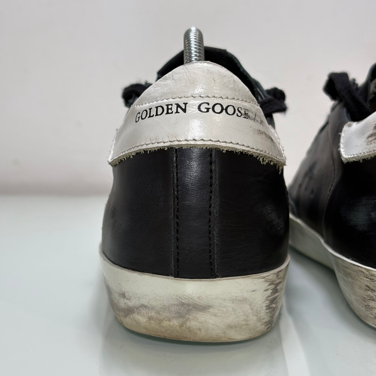 Golden goose Superstar nero e bianco 38