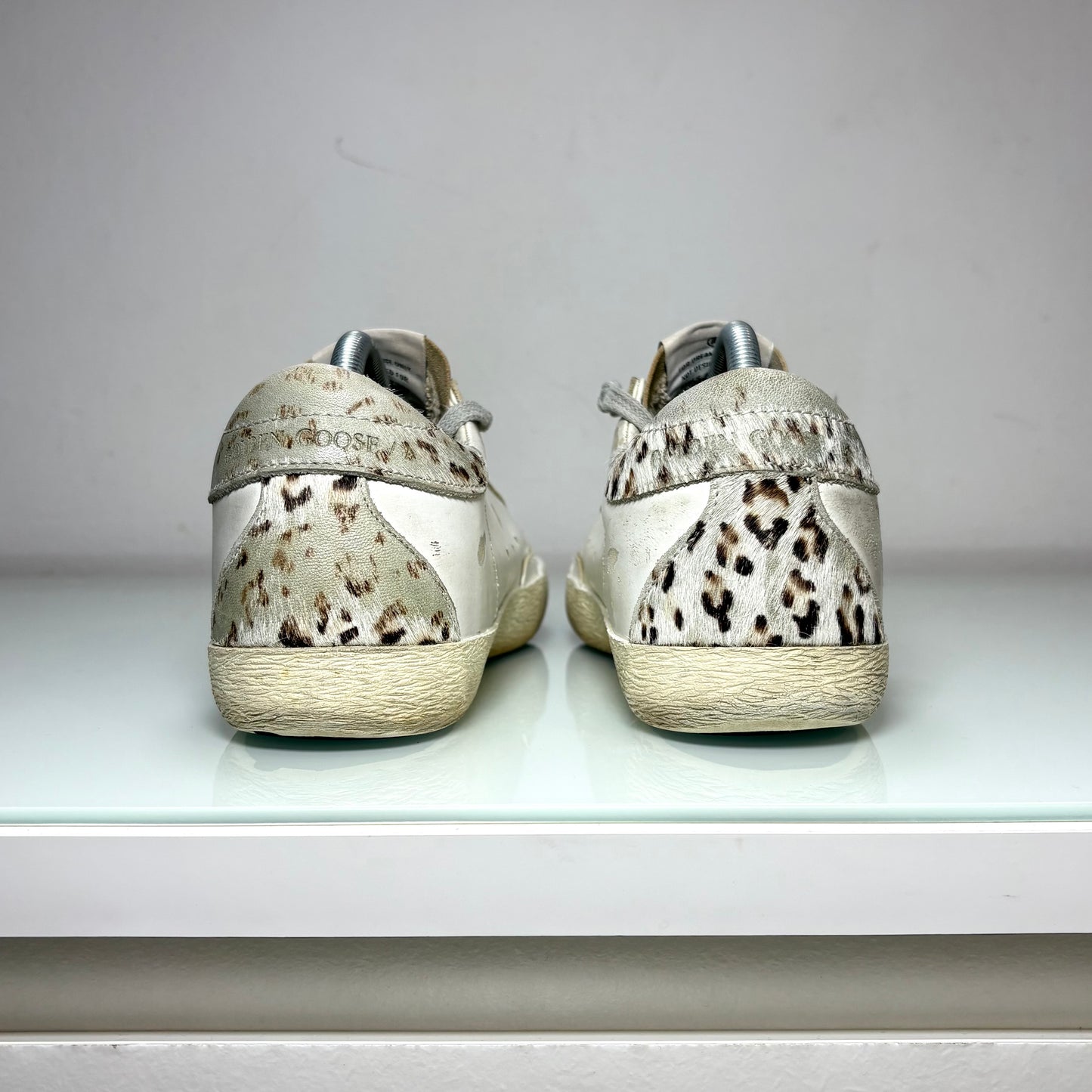 Golden goose Superstar Bianco e Rosa 38