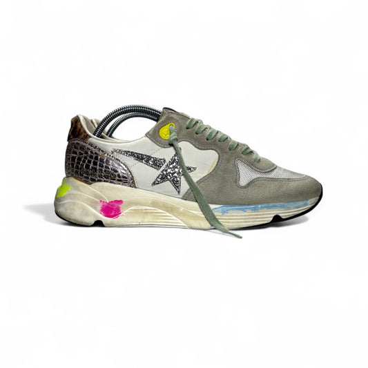 Golden goose Running/sole grigio bianco 39