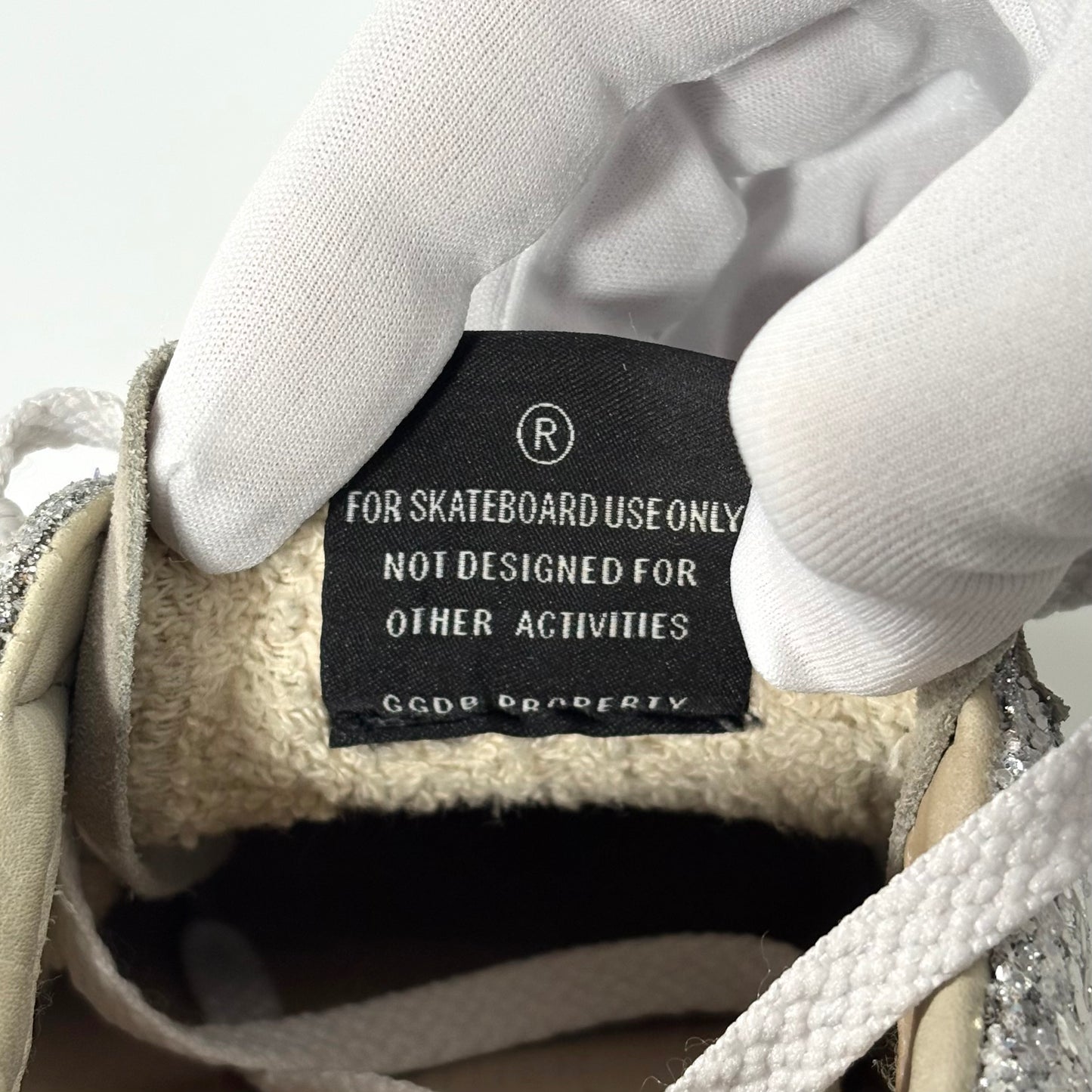 Golden goose Superstar colorazione “cristallo” con paillettes 39