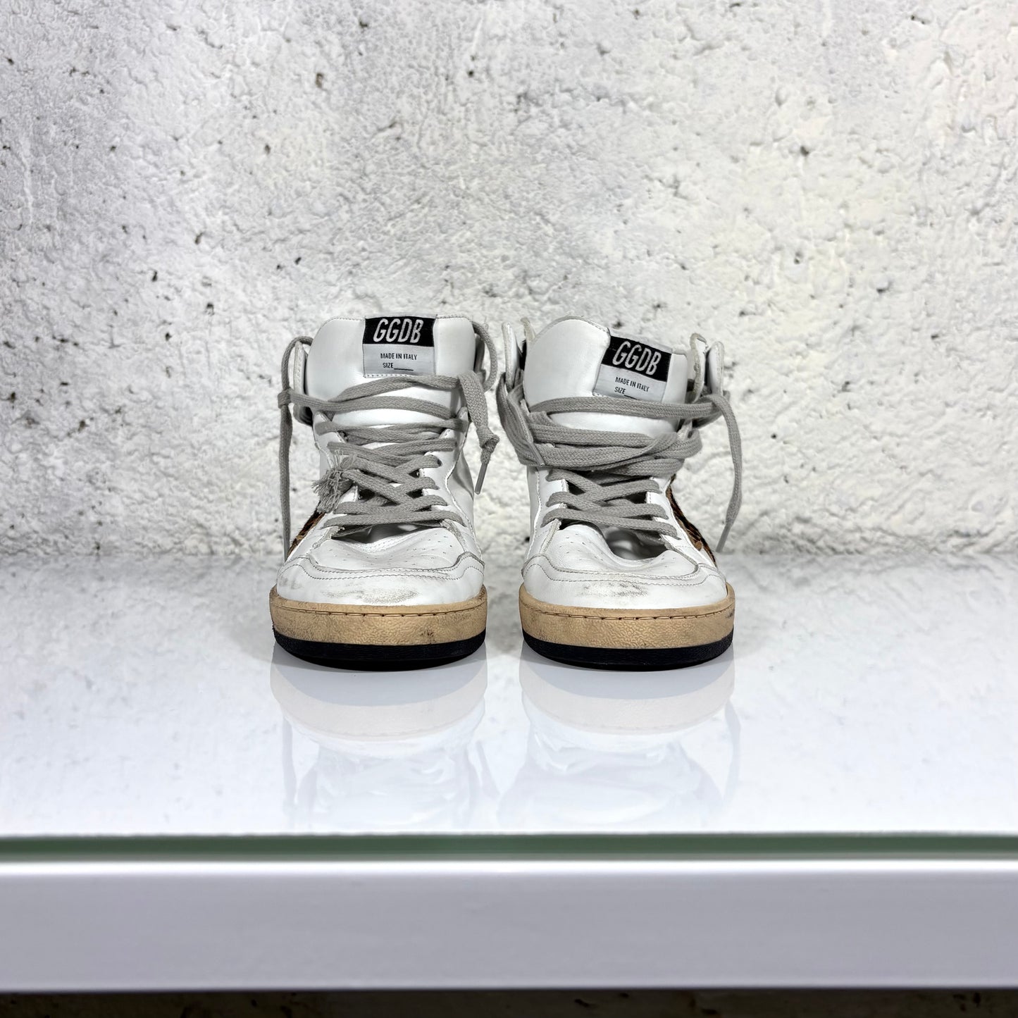 Golden goose Sky star bianche con stella maculata in cavallino 39