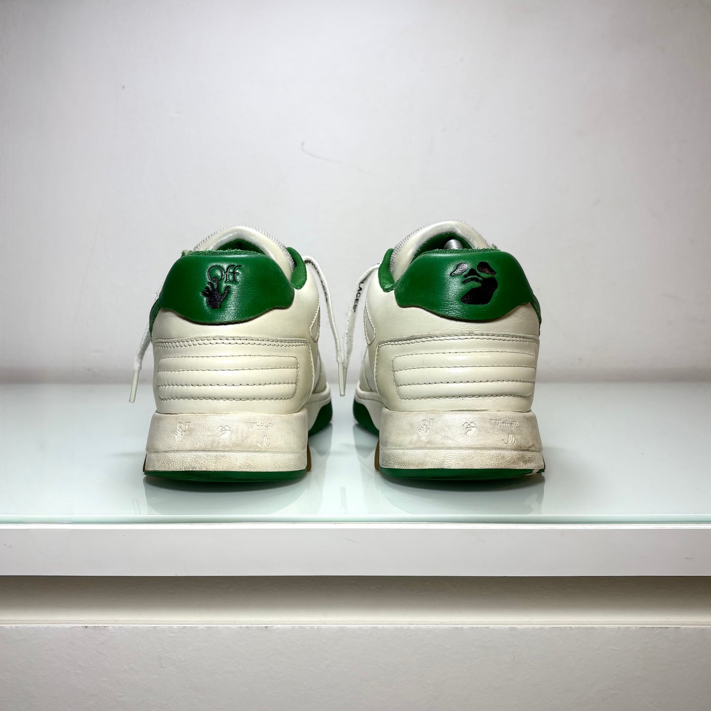 Off white Out of Office bianche e verdi 43