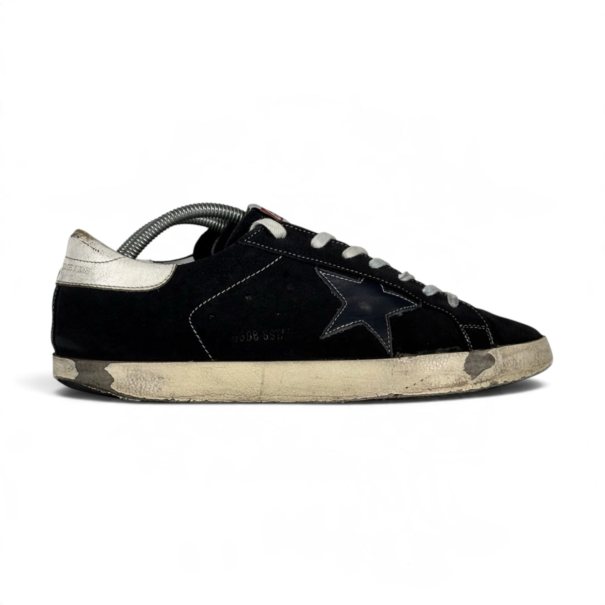 Golden goose Superstar nere con talloncini bianchi 43