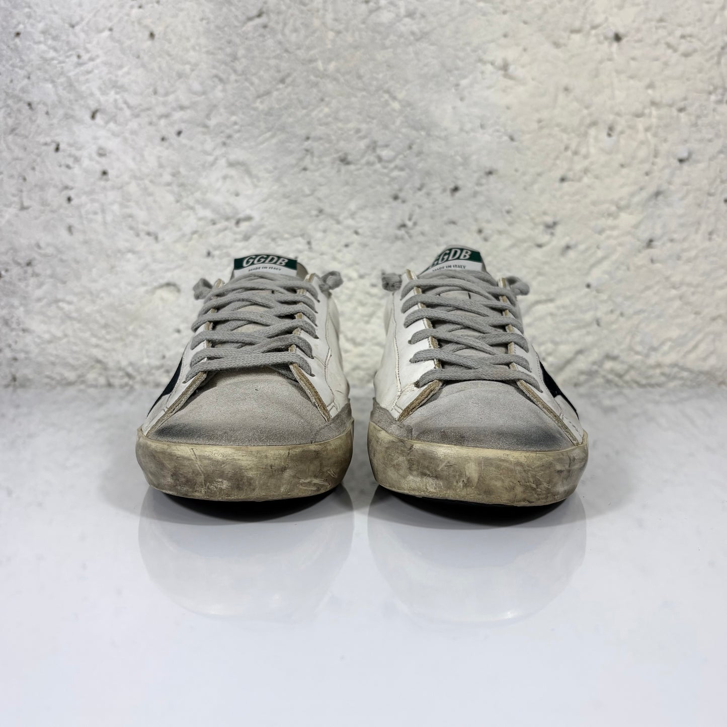 Golden goose Superstar bianche e Stella nera 40