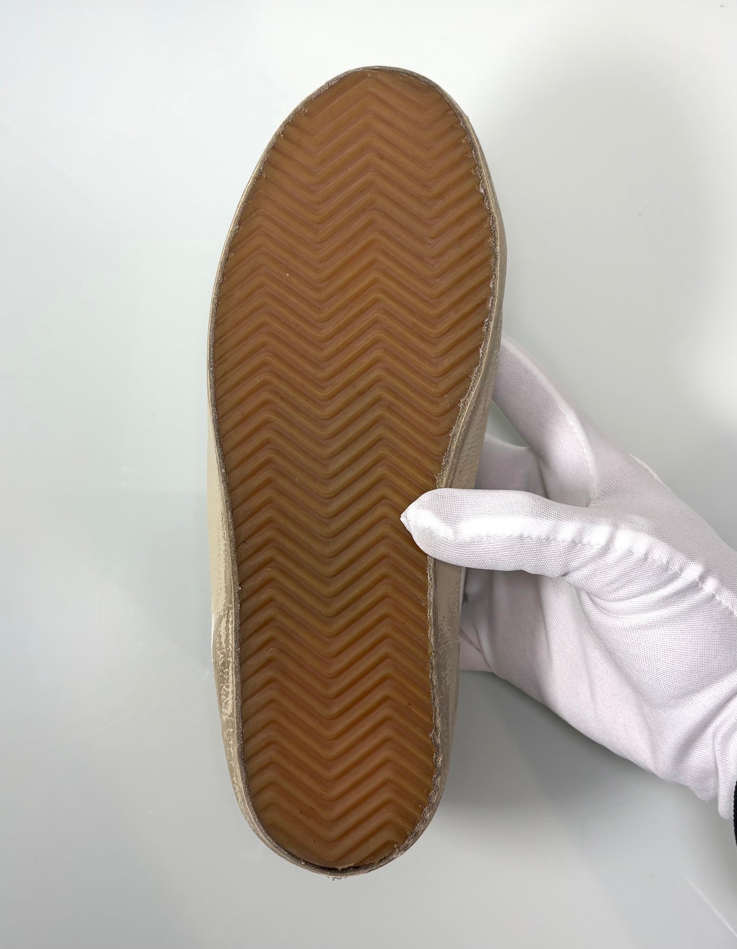 Golden goose Superstar Bianche tallone blu scuro 36