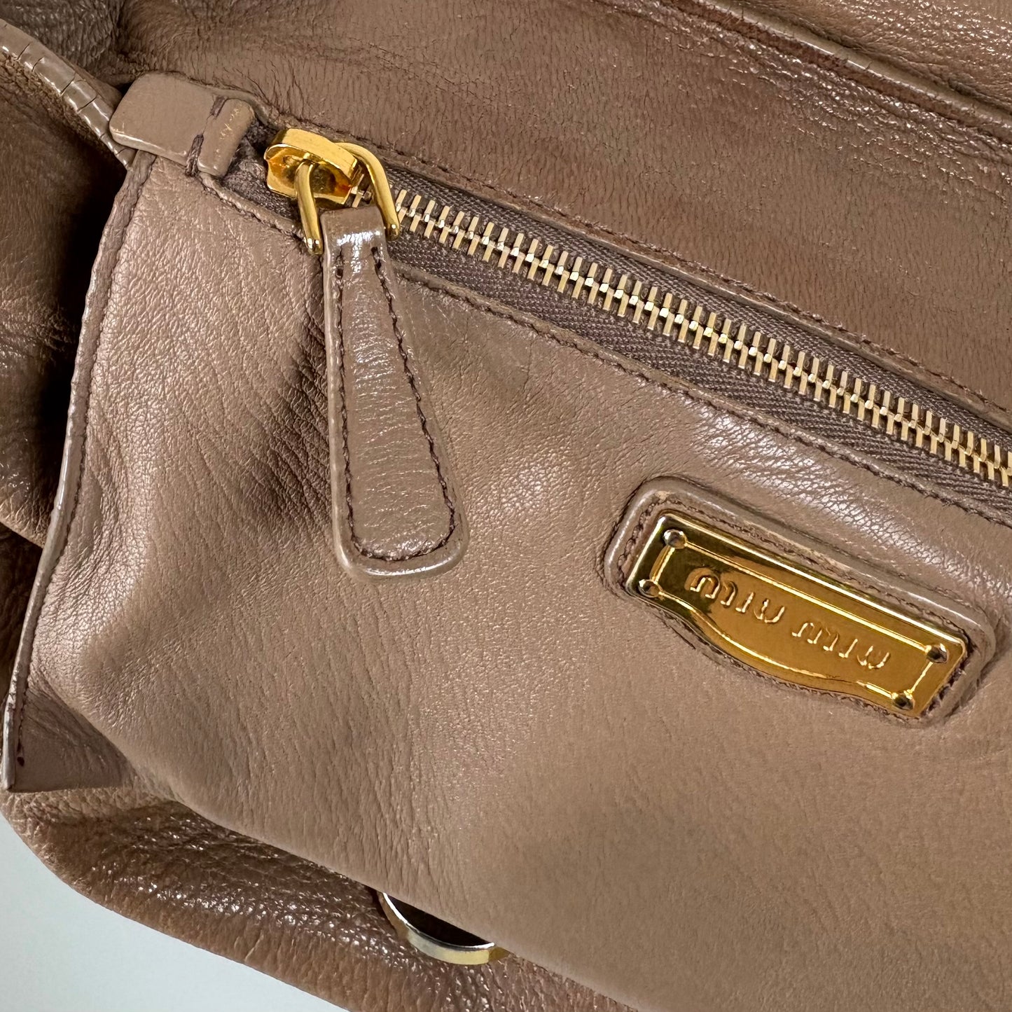 Borsa Miu Miu in vitello