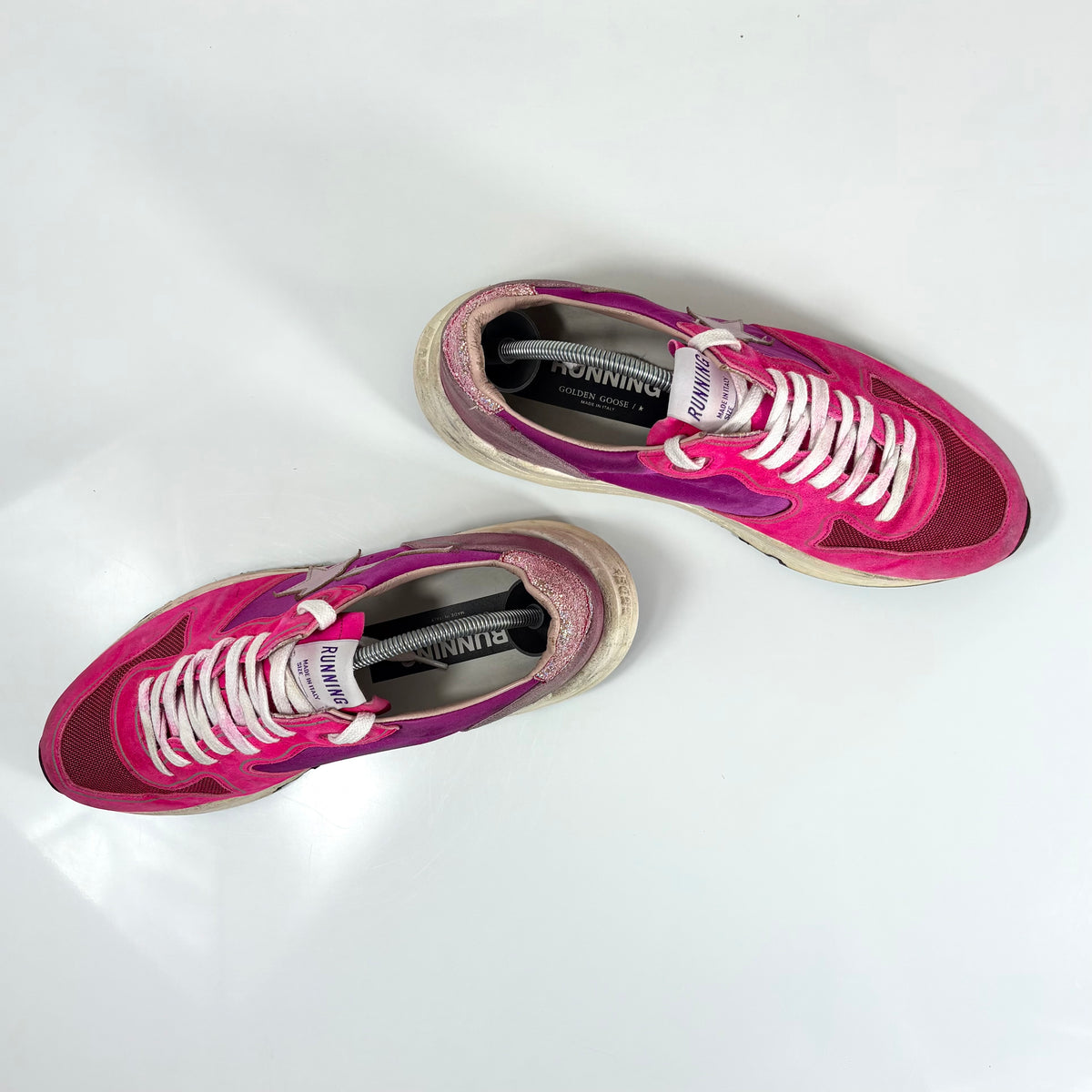 Golden goose Running Sole rosa e fucsia 40