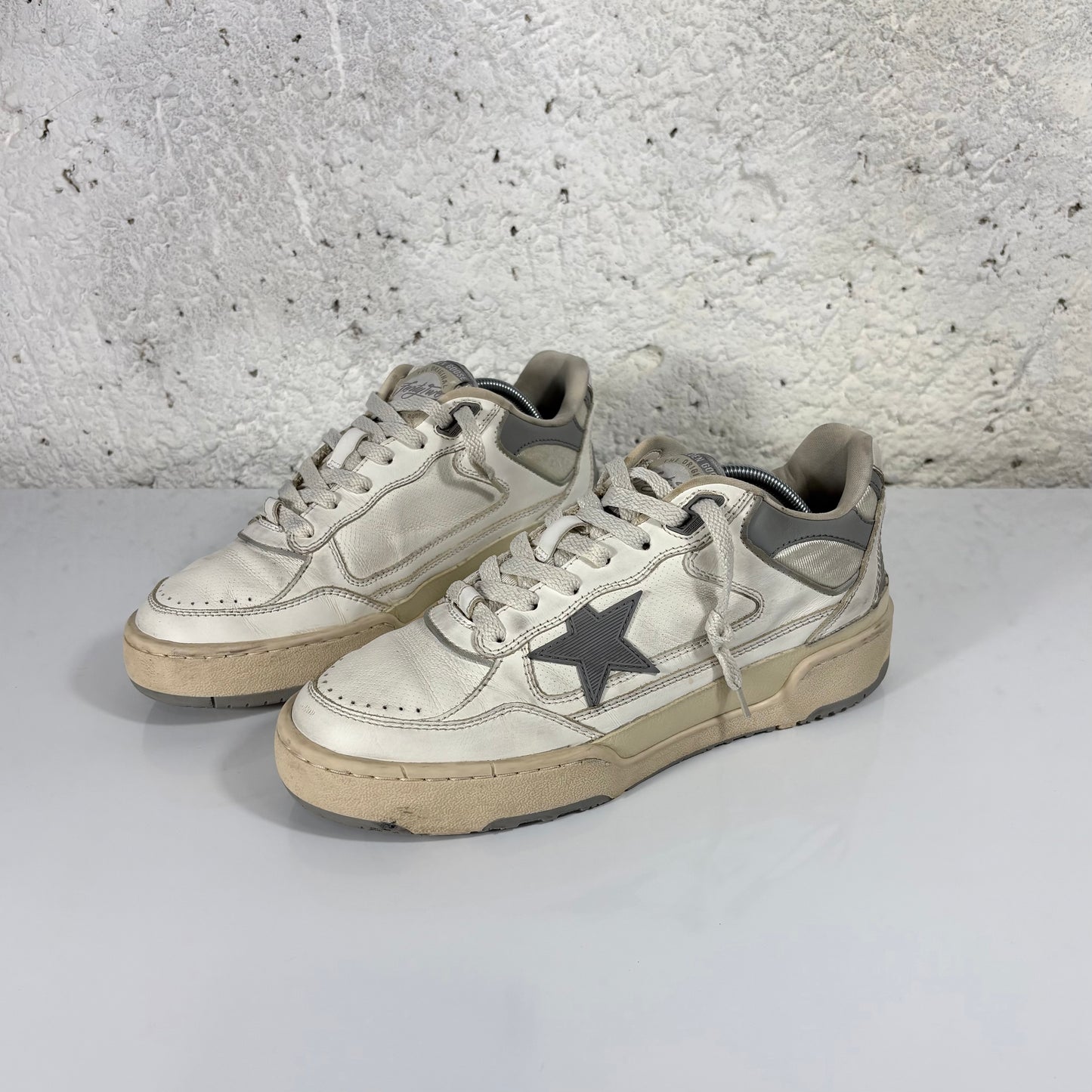 Golden goose forty two bianco e grigio 40