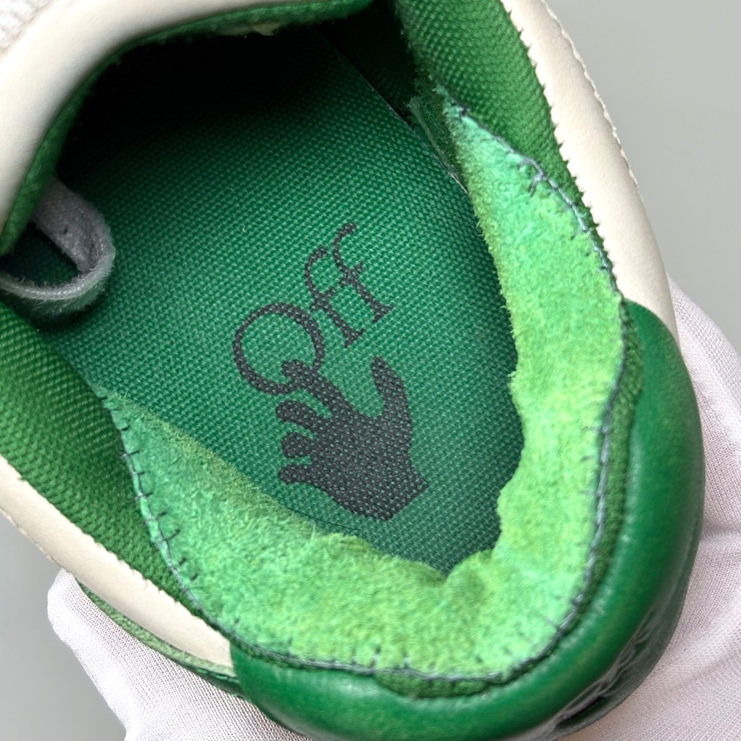 Off white Out of Office bianche e verdi 43