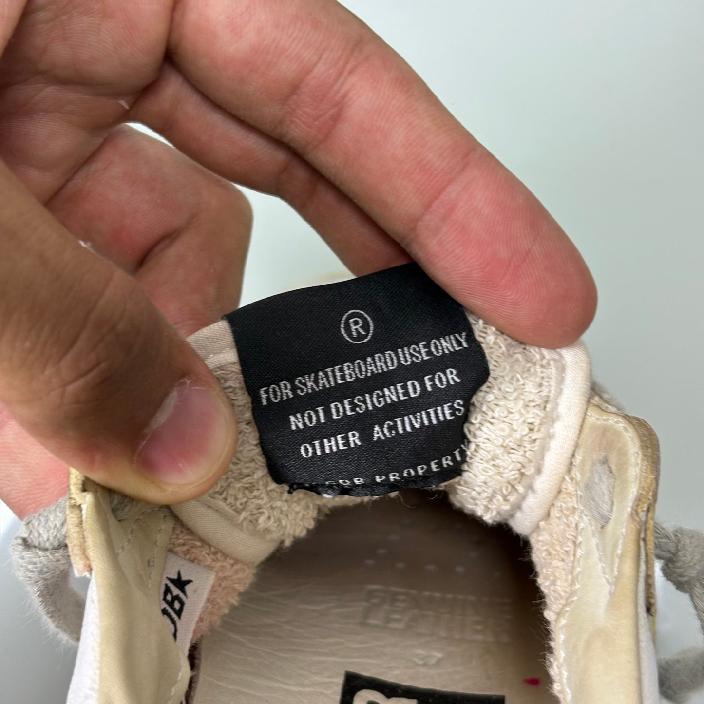 Golden goose Ballstar bianche e tallone rosso 37