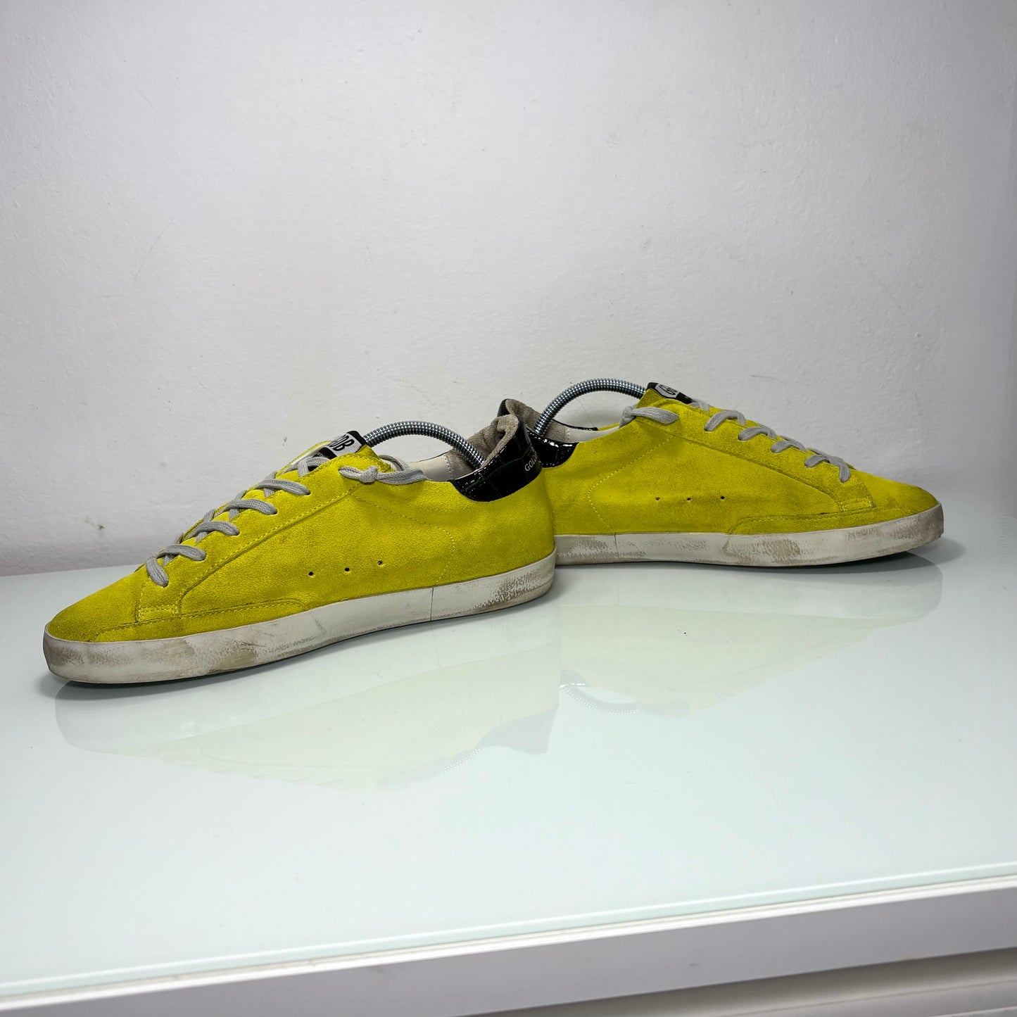 Golden goose Superstar gialle in tessuto 40