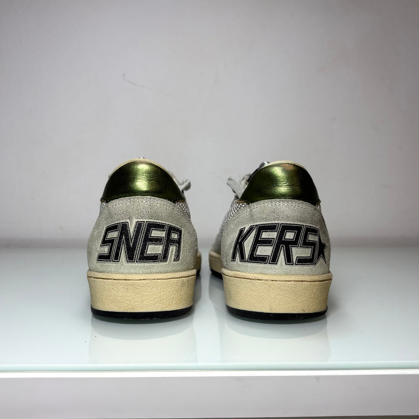 Golden goose Ballstar grigio e Stella blu 39