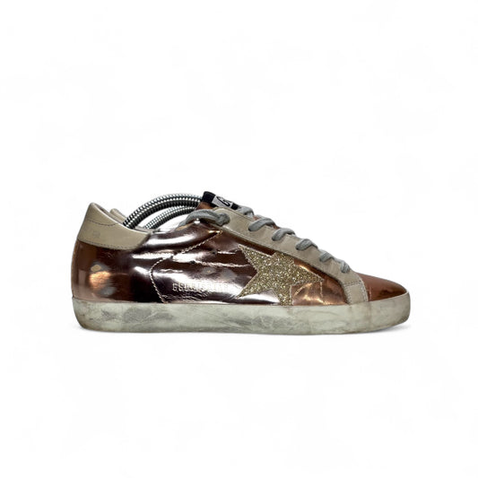 Golden goose Superstar Oro cromato 36