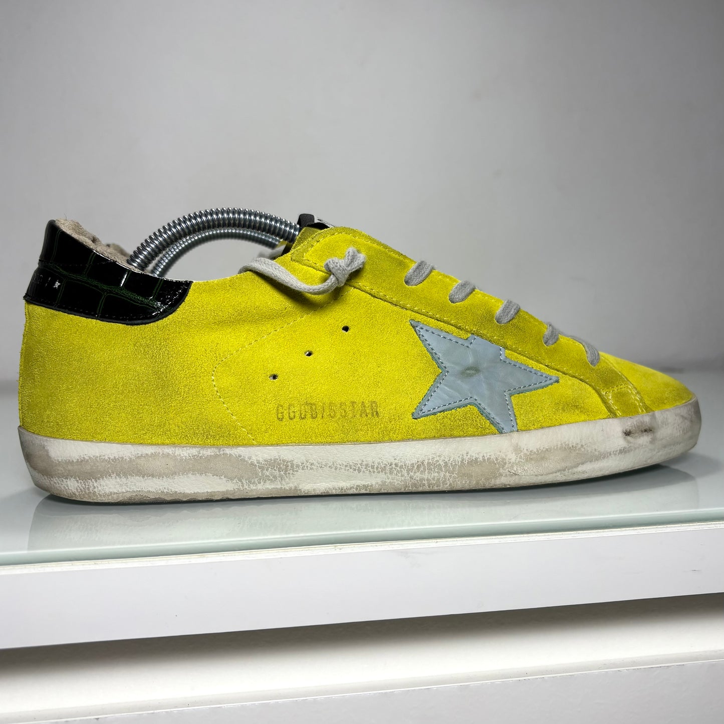Golden goose Superstar gialle in tessuto 40