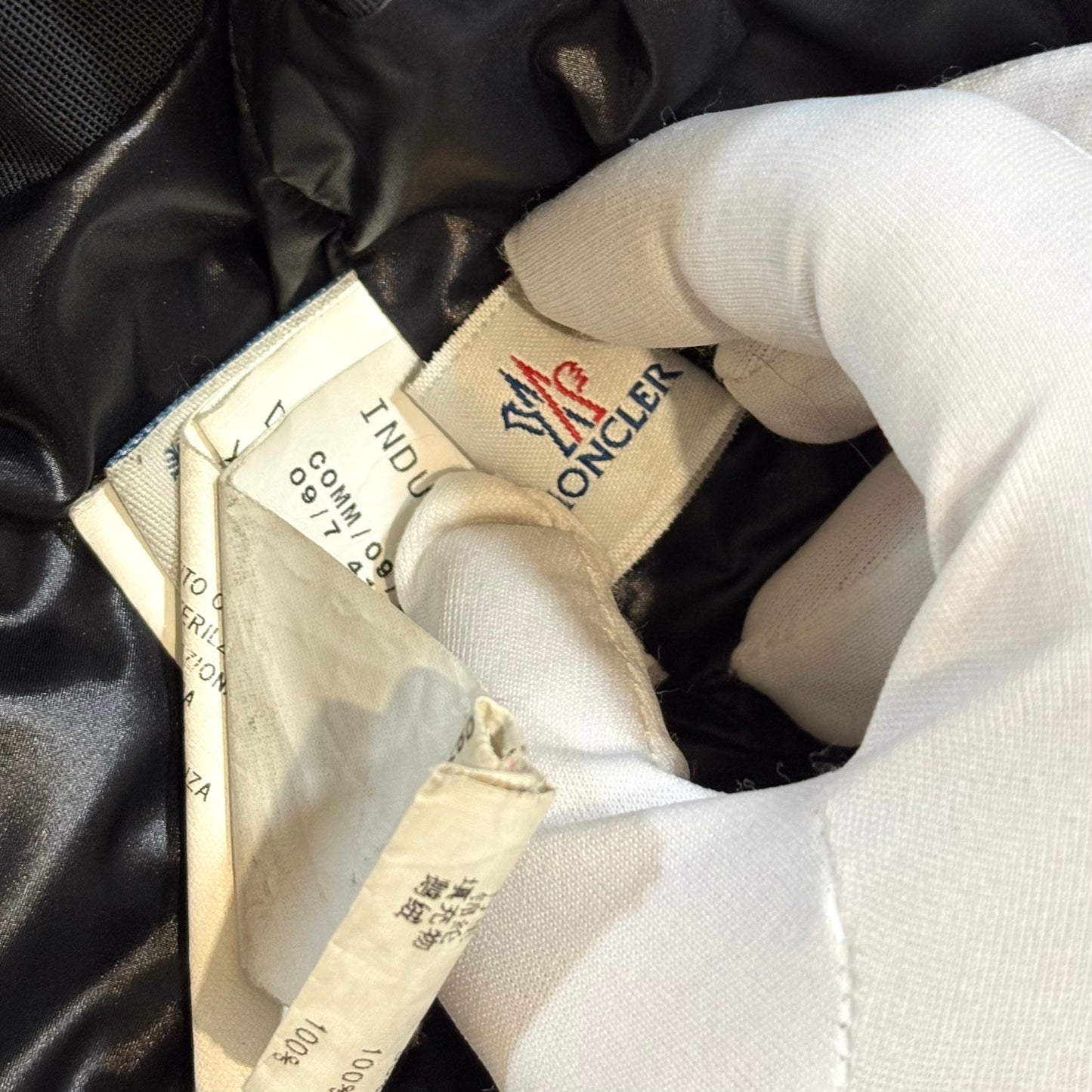 Moncler Classic Linea Sci nero L