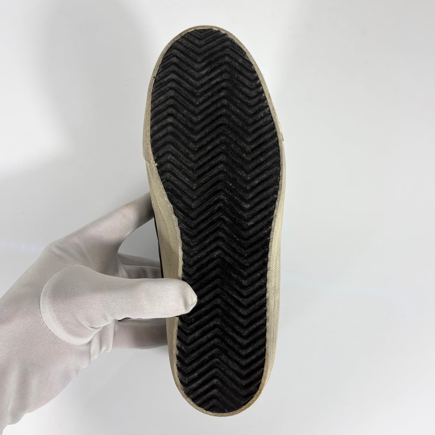 Golden goose V-Star 2 nere punta a paillettes 37