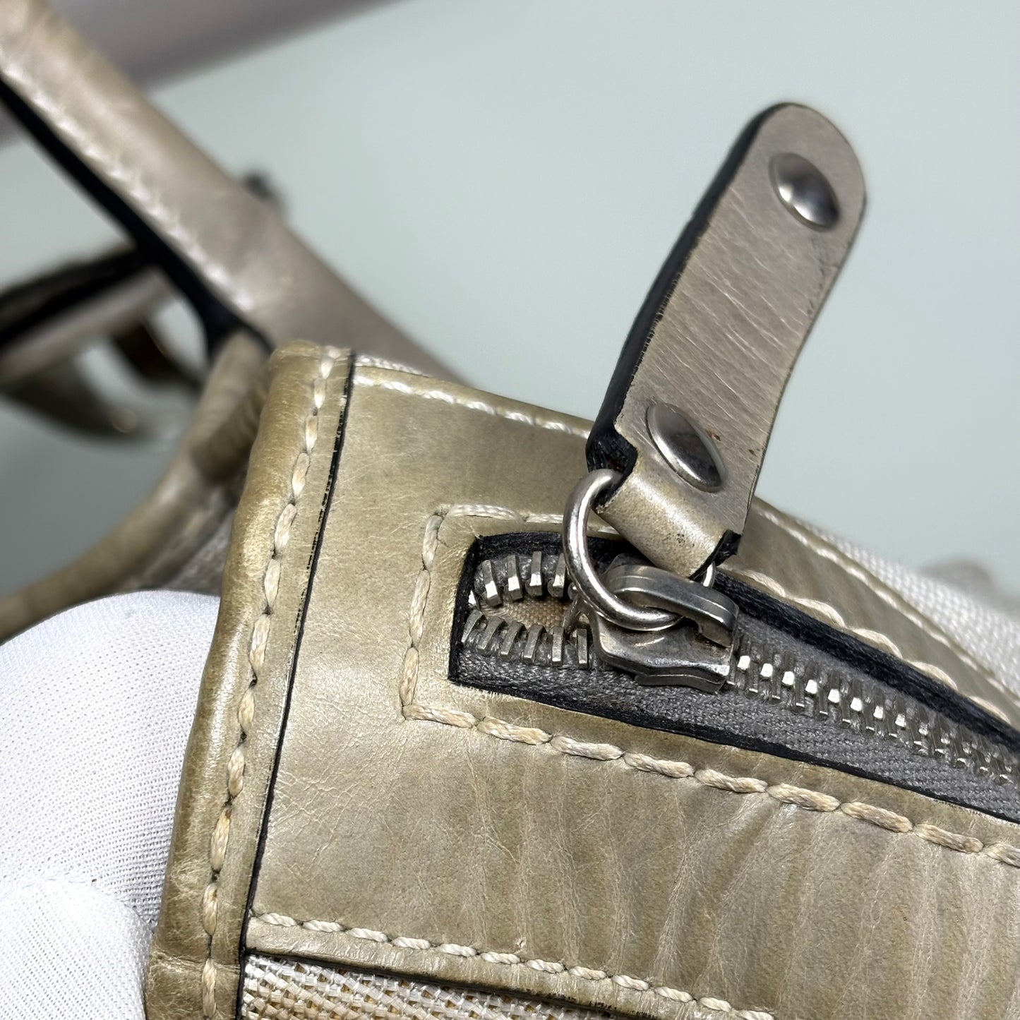 Borsa Fay grigio perla