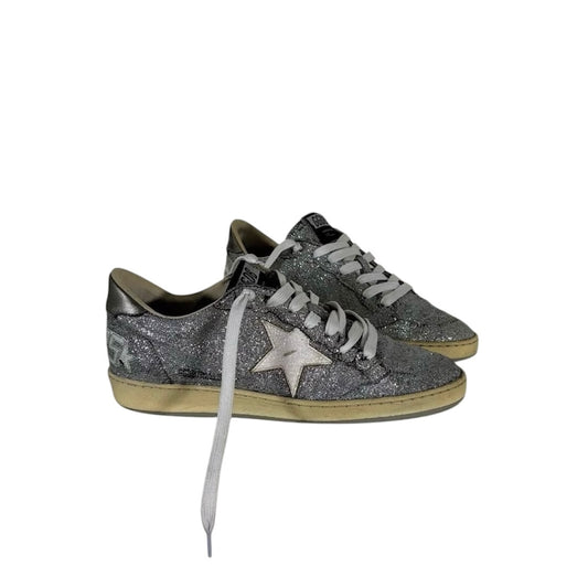 Golden goose Ballstar Glietterato Argento 39