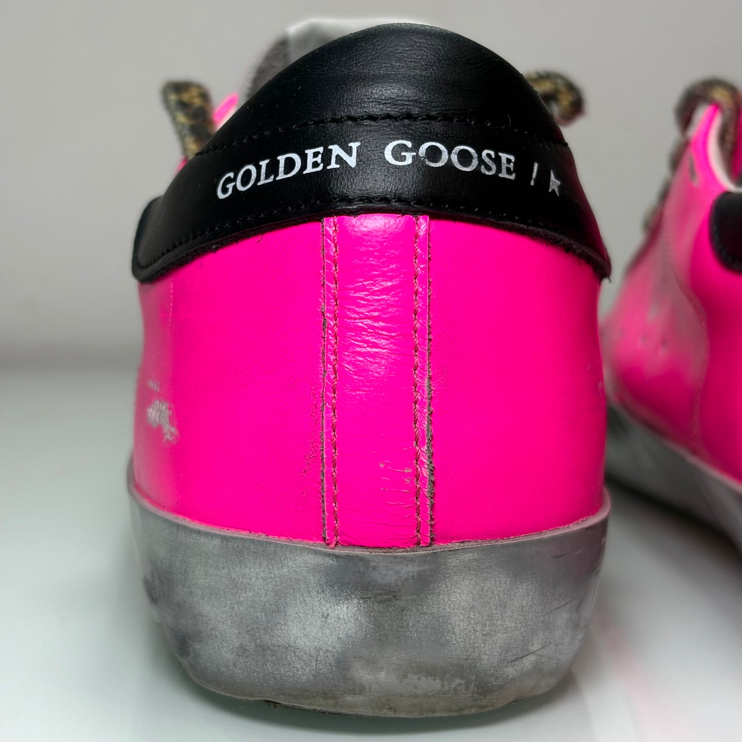 Golden goose Superstar porpora e argento 40