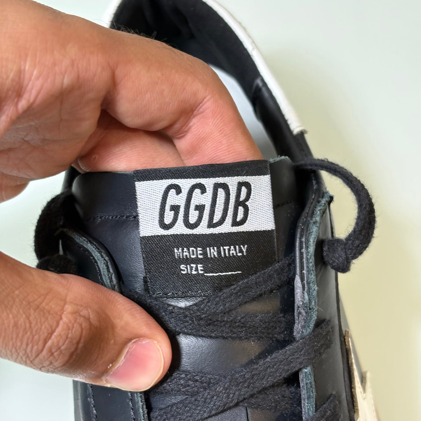 Golden goose Superstar nero e bianco 38