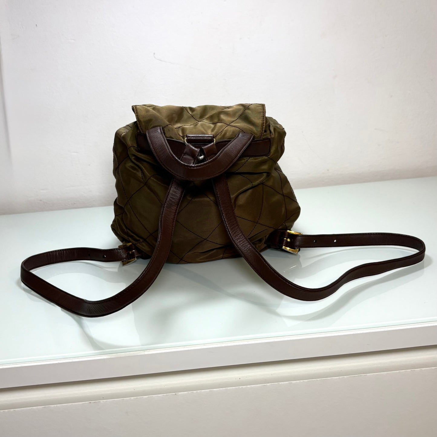 Prada zaino Re-Nylon Brown