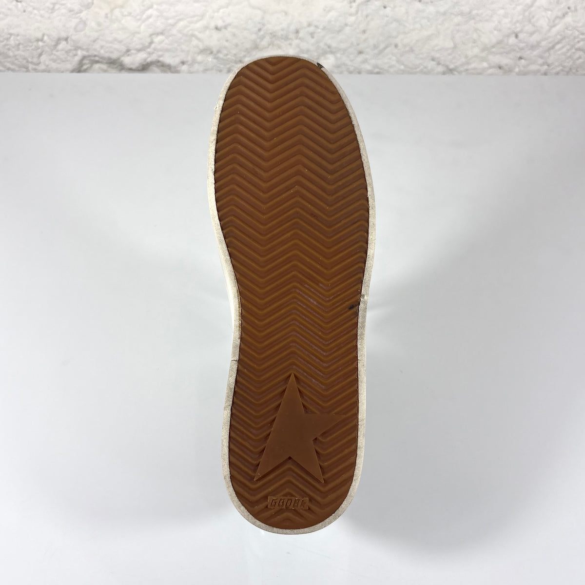 Golden goose Stardan bianche/ maculato e talloncini argento 38