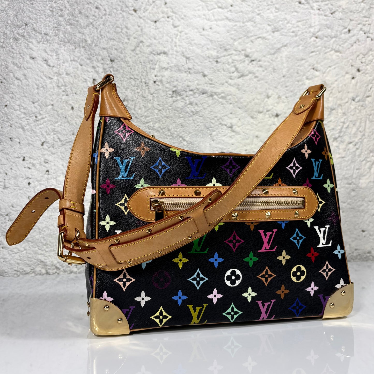 Louis Vuitton Boulogne multicolor Black monogram