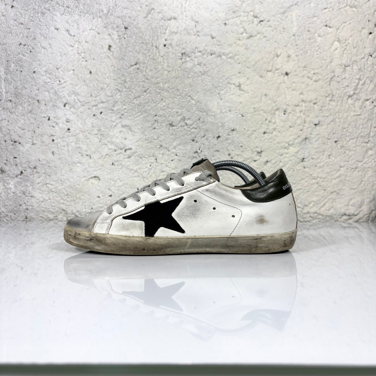 Golden goose Superstar bianche e Stella nera 40