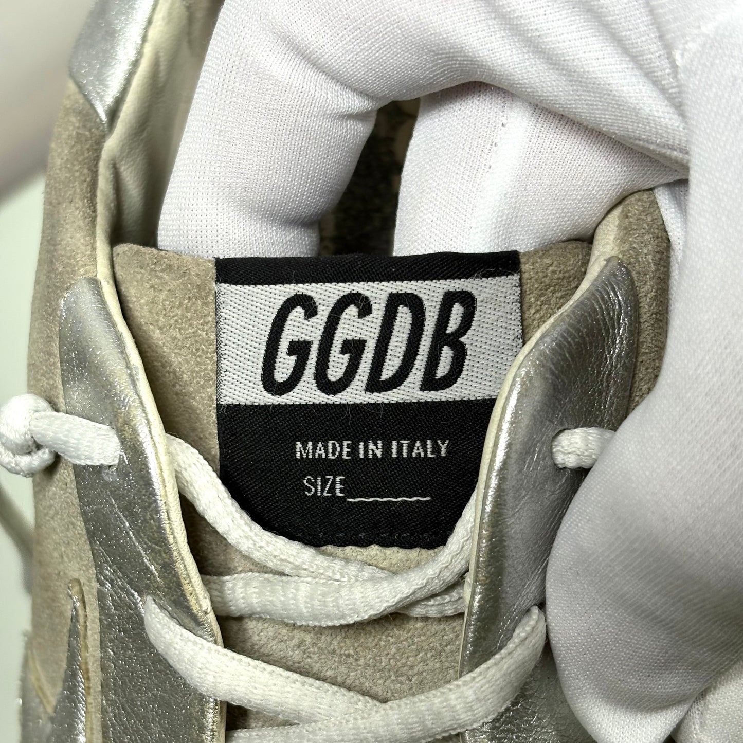Golden goose Superstar grigio e argento 37