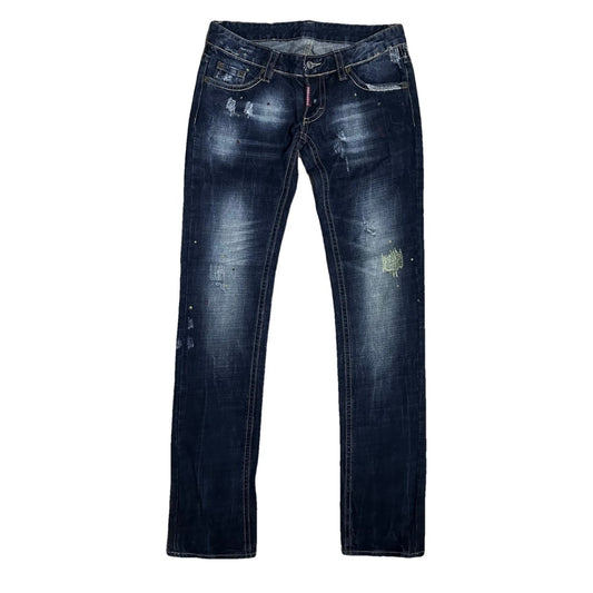 Dsquared2 jeans da donna blu scuro 44