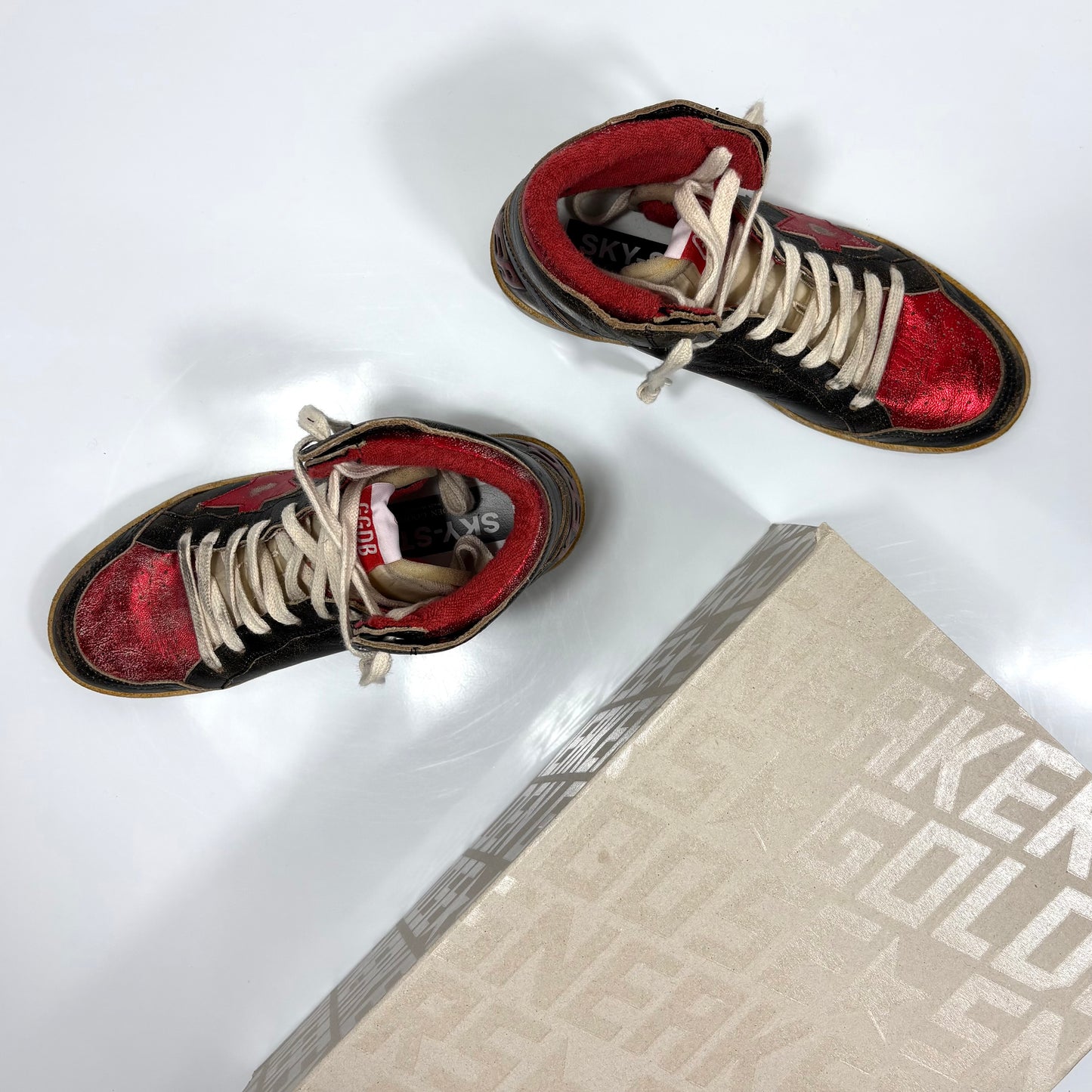 Golden goose Sky star Nero/Rosso 37