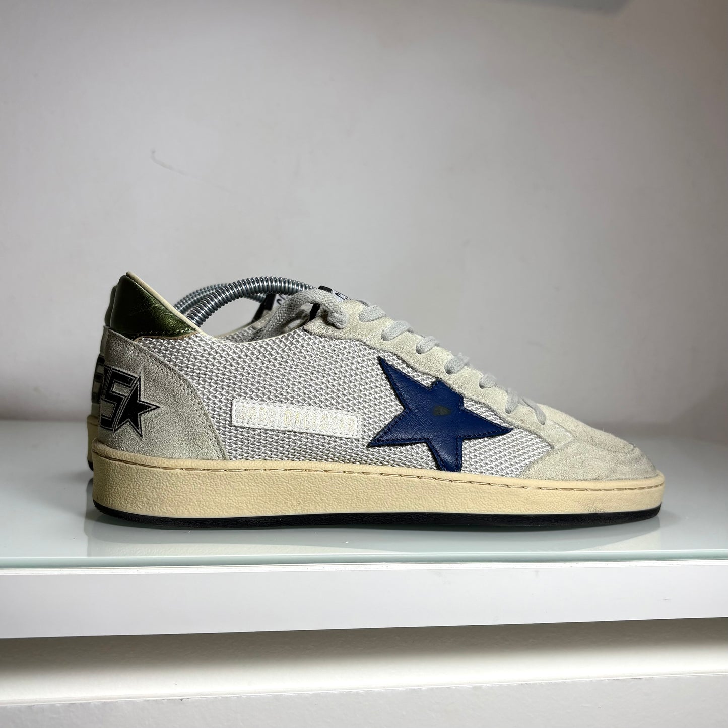 Golden goose Ballstar grigio e Stella blu 39