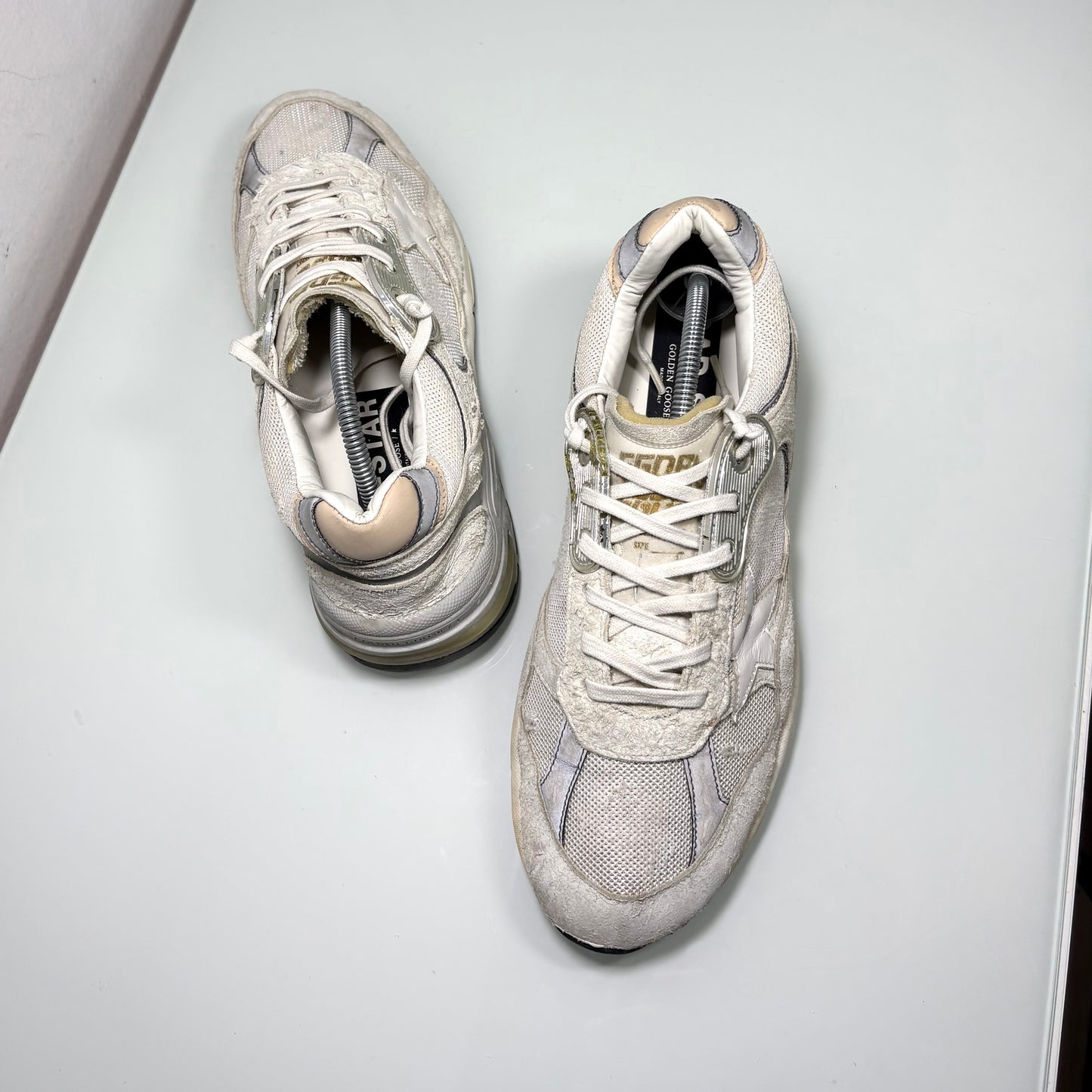 Golden goose Dadstar bianco/ grigio 40