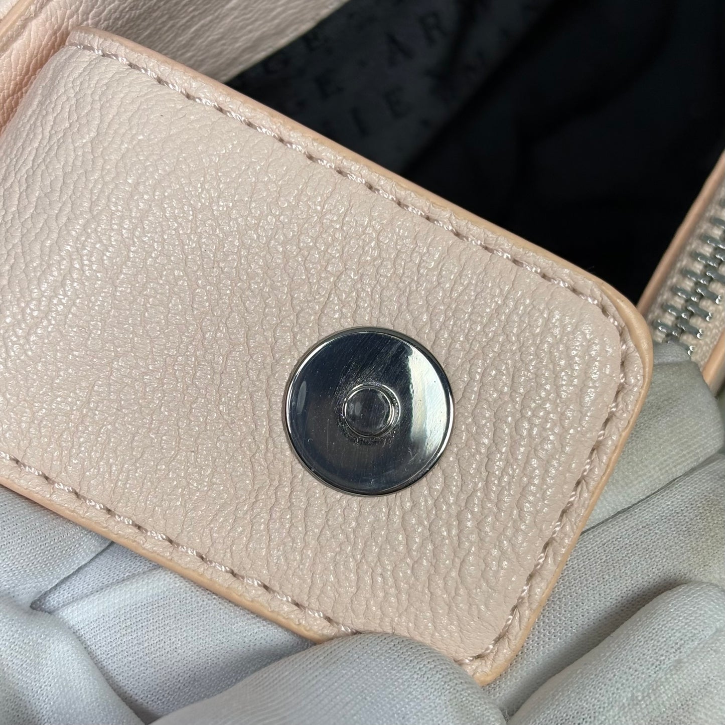 Armani Exchange Shopping bag nude