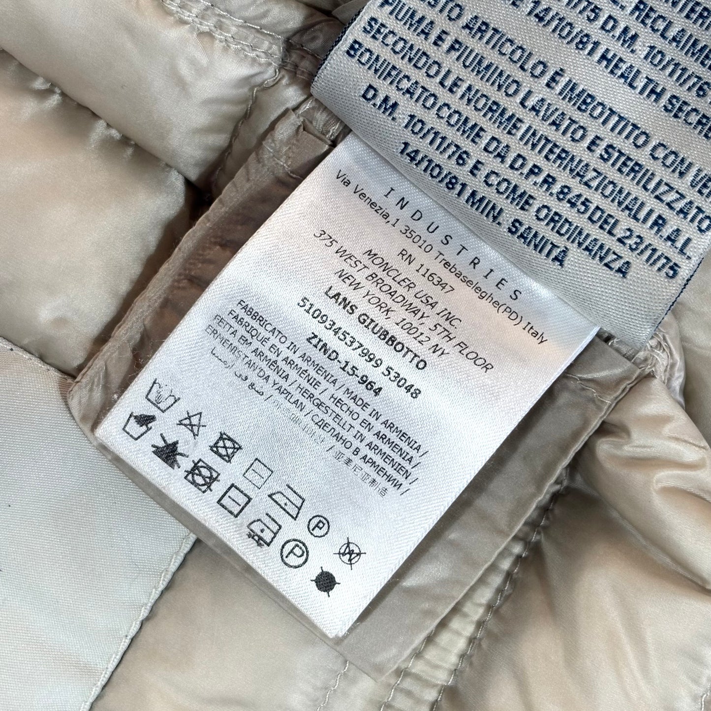 Moncler Lans Beige