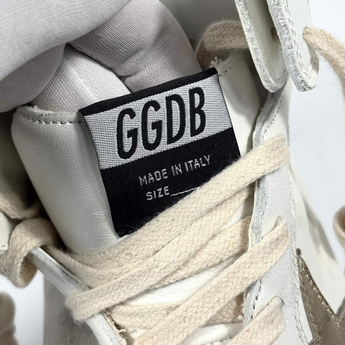 Golden goose Sky star bianche e oro 41