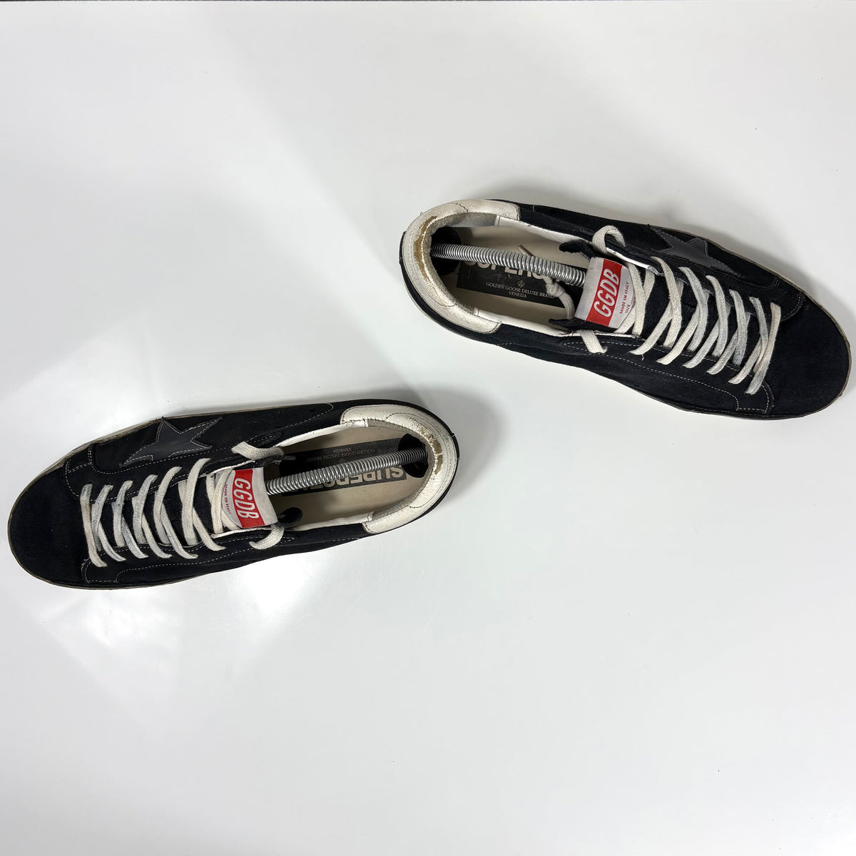 Golden goose Superstar nere con talloncini bianchi 43